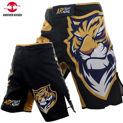 MMA Shorts Combat Boxing Shorts for Men Fitness Gym Sports BJJ Jiu-Jitsu Kickboxing Muay Thai Pants Crossfit Sparring Fight Wear