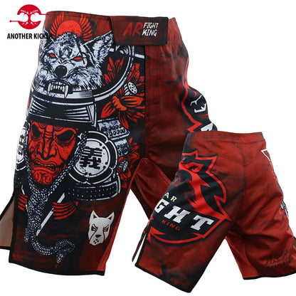 MMA Shorts Combat Boxing Shorts for Men Fitness Gym Sports BJJ Jiu-Jitsu Kickboxing Muay Thai Pants Crossfit Sparring Fight Wear