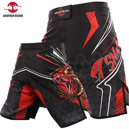 MMA Shorts Combat Boxing Shorts for Men Fitness Gym Sports BJJ Jiu-Jitsu Kickboxing Muay Thai Pants Crossfit Sparring Fight Wear